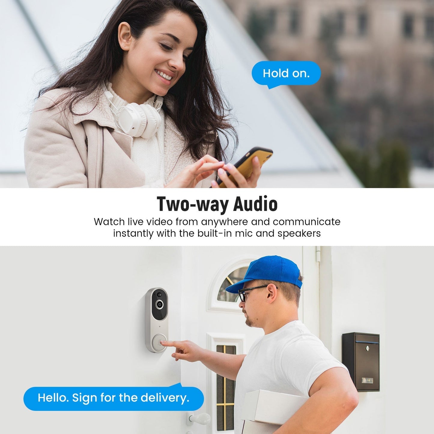 1080P Wireless Doorbell Video Camera