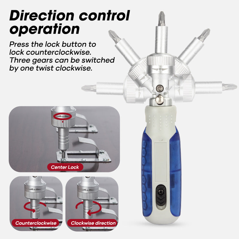 14-IN-1 Ratchet Screwdriver Set