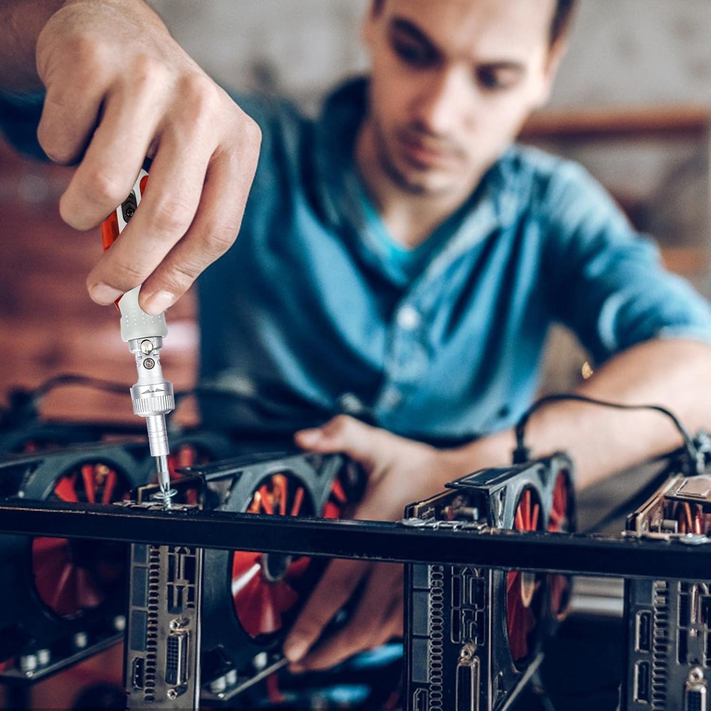 14-IN-1 Ratchet Screwdriver Set