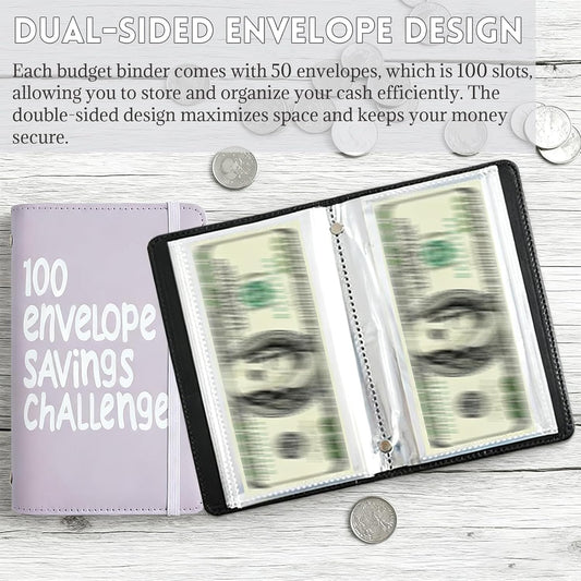 100 envelopes money saving challenge